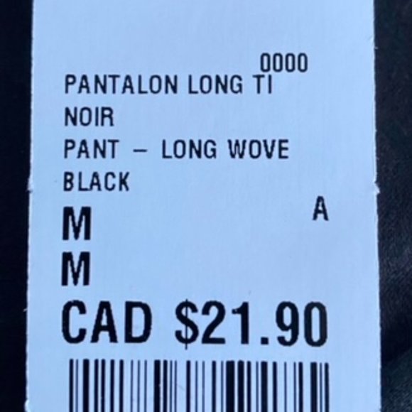 Forever 21 Black Long Wove Pants - Picture 4 of 4